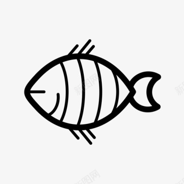 小丑鱼小丑鱼水生鱼淡水鱼图标图标