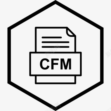 cfm文件文件文件类型格式图标图标