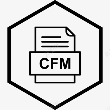 封装格式cfm文件文件文件类型格式图标图标