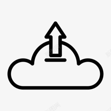 矢量公司标识上传云上传更新图标图标