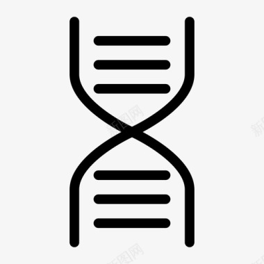 医药实验dna生物学遗传学图标图标