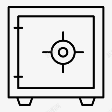 2019春联保险箱储物柜防护装置图标图标