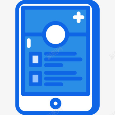 Ipad用户界面30蓝色图标图标