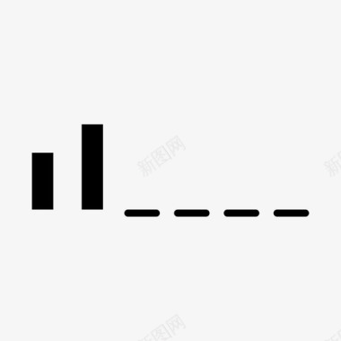 低风险差信号连通低信号图标图标