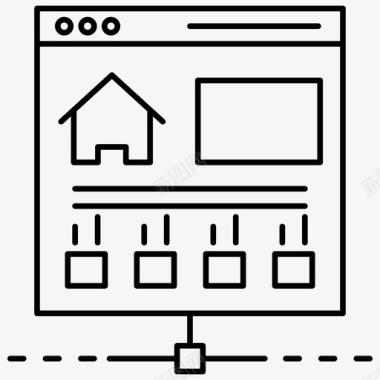 网站布局图标网站数据共享客户端服务器共享文件夹图标图标