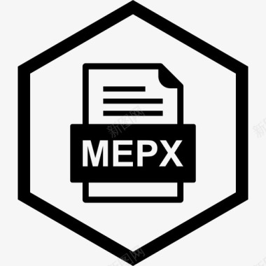 封装格式mepx文件文件文件类型格式图标图标