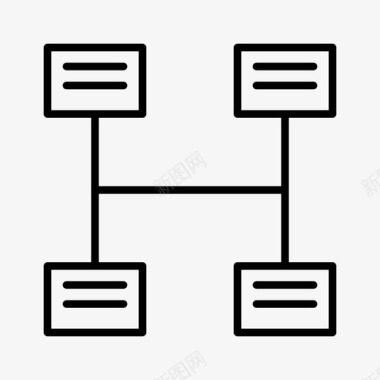 节点结构层次结构搜索引擎优化网站地图图标图标