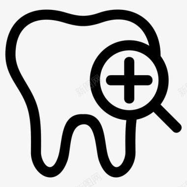 牙齿护理牙齿护理牙科图标图标