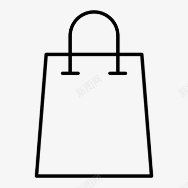 2019年购物袋购物车零售图标图标