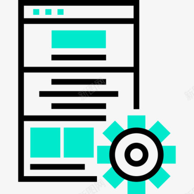 网站布局图标网站网页139单色图标图标