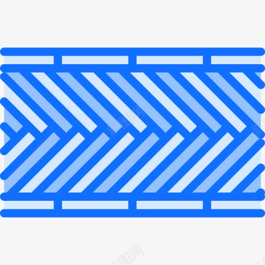 镶木地板建筑商3蓝色图标图标