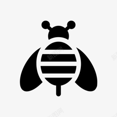 蜜蜂蜂蜜大自然图标图标