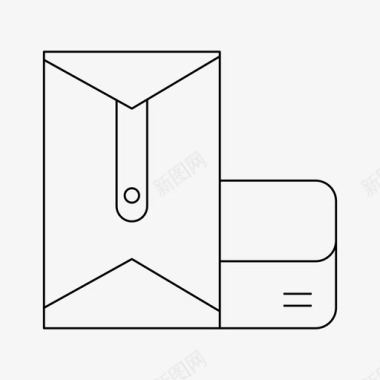 信封设计信封信件邮件图标图标