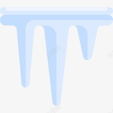 北极贝免扣冰柱北极15平坦图标图标