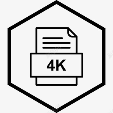 4K4k文件文件文件类型格式图标图标