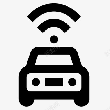 公共交通标识出租车公共交通大纲图标图标