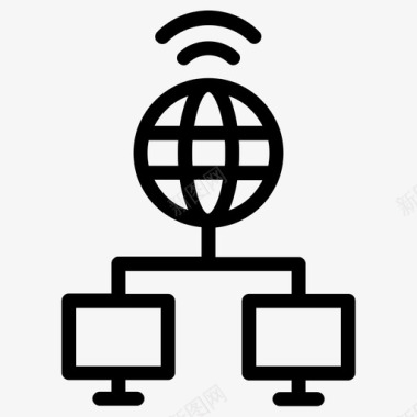 局域网网卡局域网计算机连接图标图标