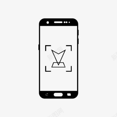 手机定位gps地图图标图标