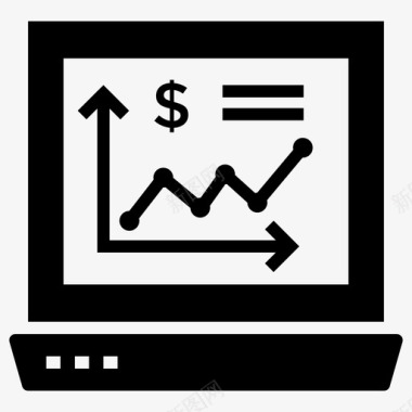 创意图表信息财务数据分析数据分析财务图表图标图标