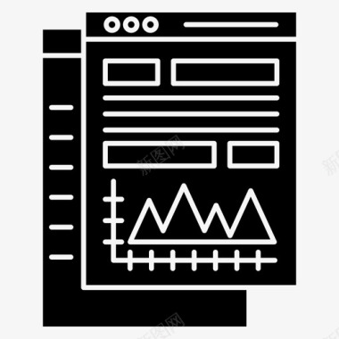 读书报告总结web数据数据分析描述性统计图标图标