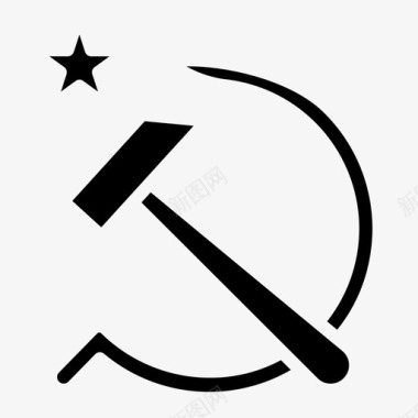 共产主义俄罗斯社会主义图标图标