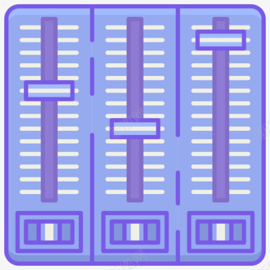 父亲树父亲edm线性颜色图标图标