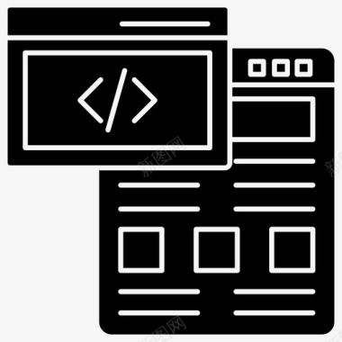 web编码数据分析数据信息图图标图标
