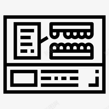 卡罗片正位片解剖学牙科图标图标