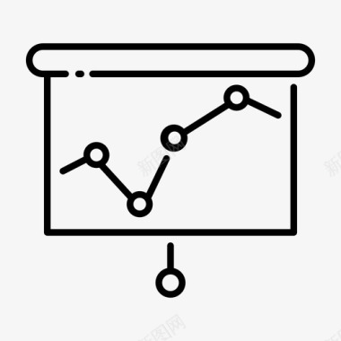 三月数据分析数据数据分析9线性图标图标