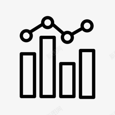 分析图图表财务图标图标