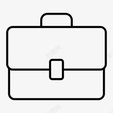 旅游公文包包行李图标图标