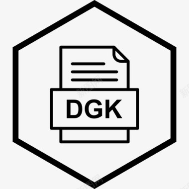 RAW格式dgk文件格式文件类型dgk文件图标图标