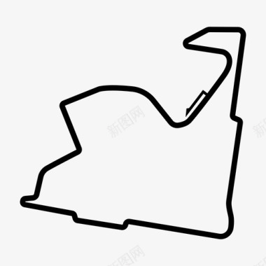 大奖达拉斯街赛道一级方程式大奖赛图标图标
