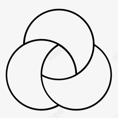 博罗米安几何神秘环图标图标