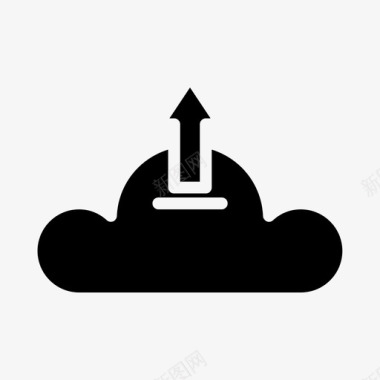 云上传更新升级图标图标