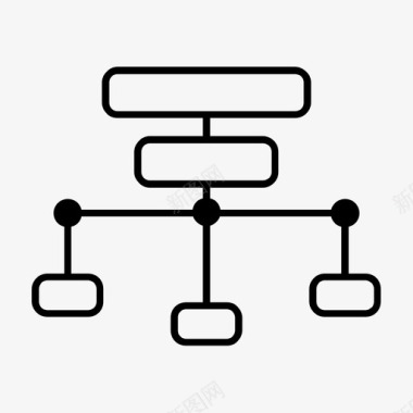 科技感线路网络通信连接图标图标