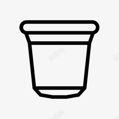 咖啡胶囊杯子雀巢糖图标图标