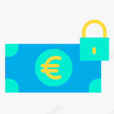 火焰欧元图标欧元安全104欧元持平图标图标