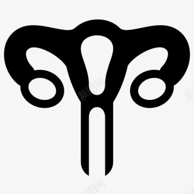 女性生殖卵巢女性生殖系统妇科图标图标