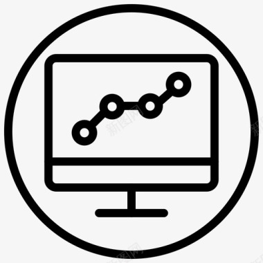 奖牌Line基础设施监控计算机仪表盘图标图标