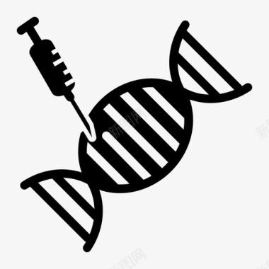 DNA细胞转基因过敏原生物学图标图标