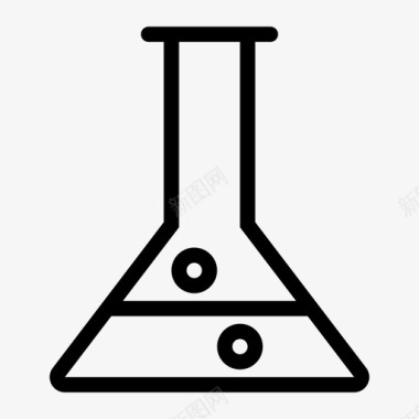 烧杯烧瓶烧杯教育图标图标