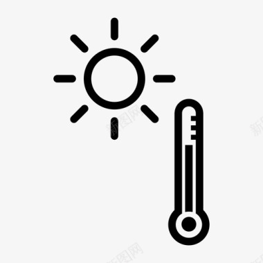 摄氏温度摄氏度湿度图标图标