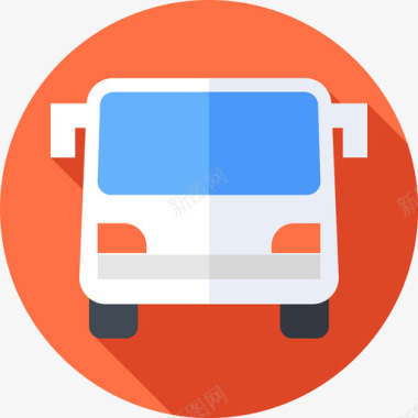 公共环境标识公共汽车城市生活18公寓图标图标