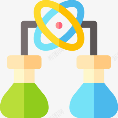 生物DNA生物工程生物工程16平面图标图标
