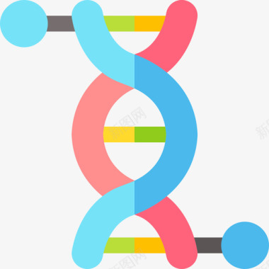 生物背景遗传学生物工程16平面图标图标