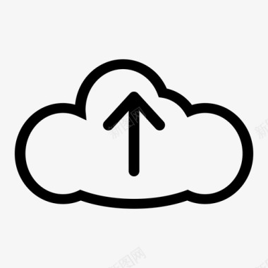 云上传数据传输云传输数据云图标图标