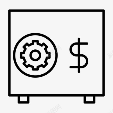 炫钱钱储物柜钱钱保险箱保险箱图标图标