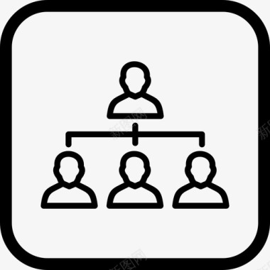 步骤流程图组织业务流程图图标图标