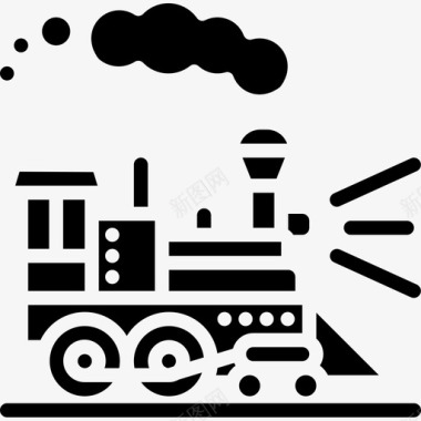 火车蒸汽朋克2号加油图标图标